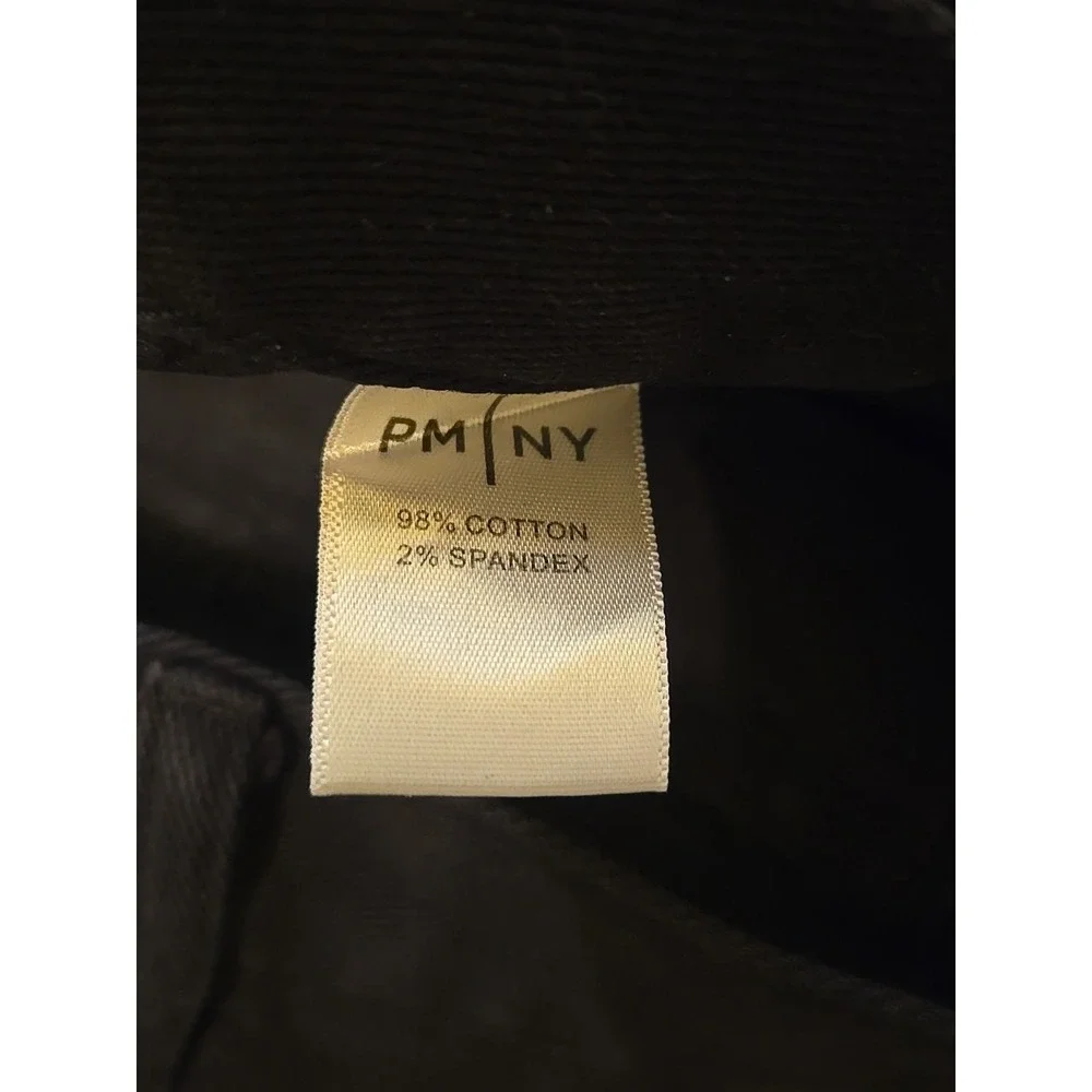 PETER MANNING NYC PMNYC Men's 35x29 Black Travel Jeans Tapered Stretch Denim